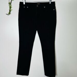 Brooks Brothers Natalie Fit Women's Navy Blue Khaki Material Skinny Jean Size 10